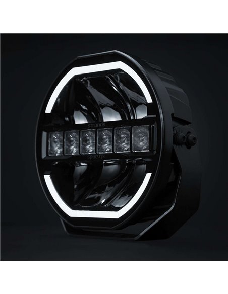 Faro LED largo alcance 121W SIBERIA SKYLORD 9", blanco/ámbar, 25 puntos luz, 7025Lm, 768m ECE, R149 y R10