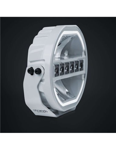 Faro LED 9" largo alcance SIBERIA SKYLORD 121W, 7025Lm, blanco y ámbar, 768m , ECE, R149 y R10