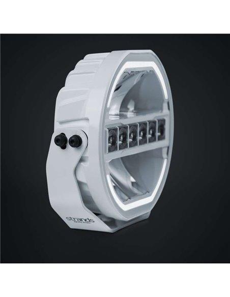 Faro LED 9" largo alcance SIBERIA SKYLORD 121W, 7025Lm, blanco y ámbar, 768m , ECE, R149 y R10