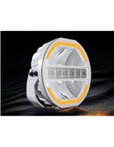 Faro LED 9" largo alcance SIBERIA SKYLORD 121W, 7025Lm, blanco y ámbar, 768m , ECE, R149 y R10