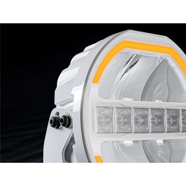 Phare LED longue portée SIBERIA SKYLORD 9" 121 W, 7 025 lm, blanc et ambre, 768 m, ECE, R149 et R10