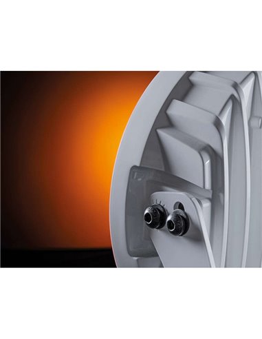 Faro LED 9" largo alcance SIBERIA SKYLORD 121W, 7025Lm, blanco y ámbar, 768m , ECE, R149 y R10