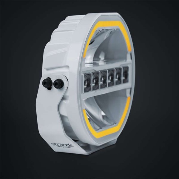 Faro LED 9" largo alcance SIBERIA SKYLORD 121W, 7025Lm, blanco y ámbar, 768m , ECE, R149 y R10