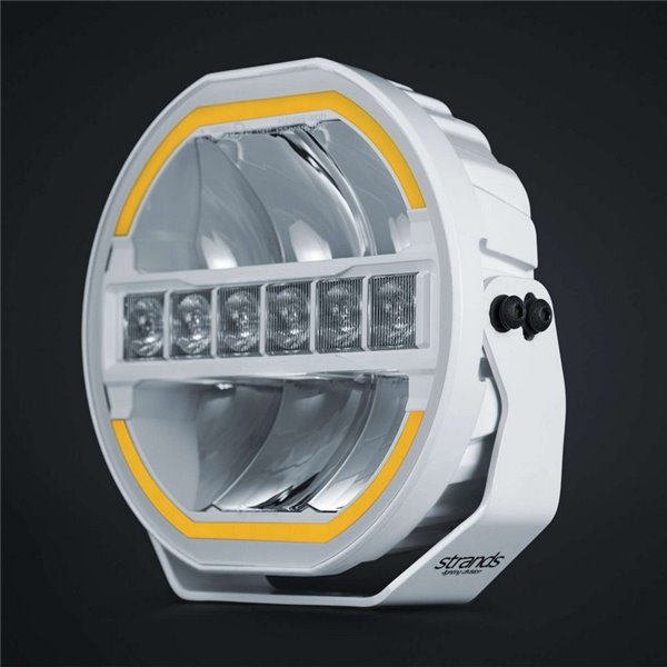 Faro LED 9" largo alcance SIBERIA SKYLORD 121W, 7025Lm, blanco y ámbar, 768m , ECE, R149 y R10