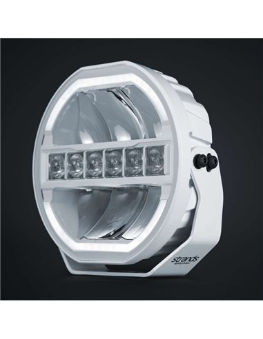 Faro LED 9" largo alcance SIBERIA SKYLORD 121W, 7025Lm, blanco y ámbar, 768m , ECE, R149 y R10
