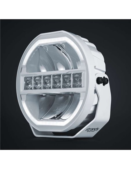 Faro LED 9" largo alcance SIBERIA SKYLORD 121W, 7025Lm, blanco y ámbar, 768m , ECE, R149 y R10
