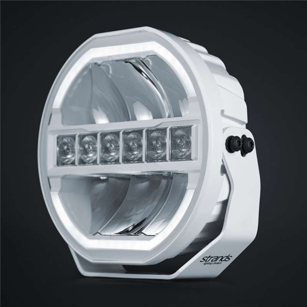 Faro LED 9" largo alcance SIBERIA SKYLORD 121W, 7025Lm, blanco y ámbar, 768m , ECE, R149 y R10