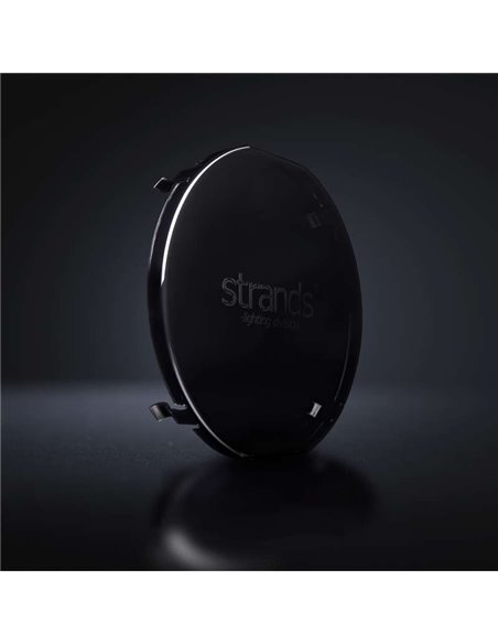 Housse de protection pour phare LED SIBERIA SKYLORD 9", polycarbonate noir 233 mm