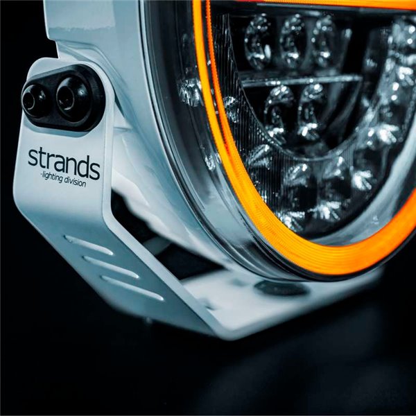 Farol de LED FIREFLY 9" 145W, longo alcance, 12076 lm, 470 m, luz branca/âmbar, 50 ângulos de feixe, ECE, R149 e R10