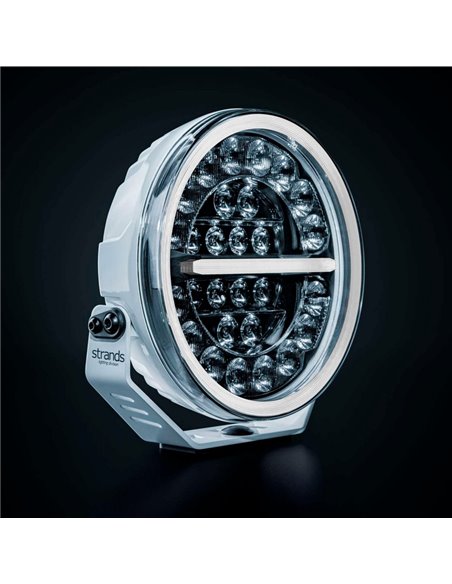 Farol de LED FIREFLY 9" 145W, longo alcance, 12076 lm, 470 m, luz branca/âmbar, 50 ângulos de feixe, ECE, R149 e R10