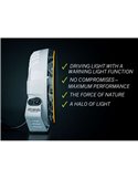 Faro LED FIREFLY 9" 145W largo alcance 12076Lm, 470m, luz blanca/ámbar, 50 puntos luz, ECE, R149 y R10
