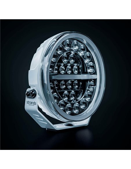 Farol de LED FIREFLY 9" 145W, longo alcance, 12076 lm, 470 m, luz branca/âmbar, 50 ângulos de feixe, ECE, R149 e R10