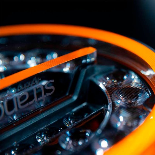 Phare LED FIREFLY 9" 145 W, longue portée, 12 076 lm, 470 m, lumière blanche/ambre, 50 angles de faisceau, ECE, R149 et R10