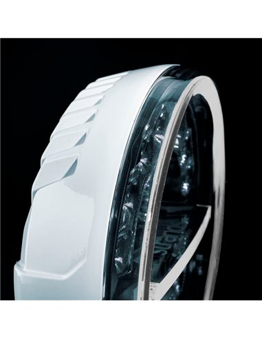 Farol de LED FIREFLY 9" 145W, longo alcance, 12076 lm, 470 m, luz branca/âmbar, 50 ângulos de feixe, ECE, R149 e R10