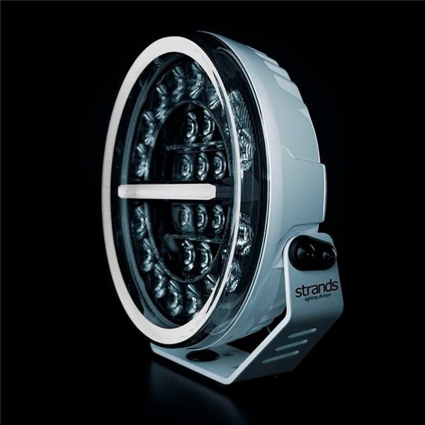 Farol de LED FIREFLY 9" 145W, longo alcance, 12076 lm, 470 m, luz branca/âmbar, 50 ângulos de feixe, ECE, R149 e R10