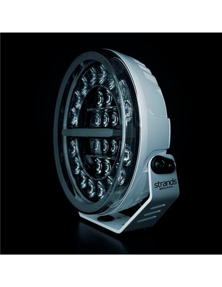 Faro LED FIREFLY 9" 145W largo alcance 12076Lm, 470m, luz blanca/ámbar, 50 puntos luz, ECE, R149 y R10