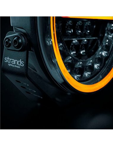 Faro LED largo alcance FIREFLY 9" 145W 12076Lm, 470m, luz blanca/ámbar, 50 puntos luz, ECE, R149 y R10