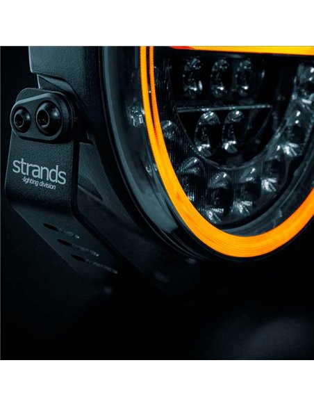 Faro LED largo alcance FIREFLY 9" 145W 12076Lm, 470m, luz blanca/ámbar, 50 puntos luz, ECE, R149 y R10