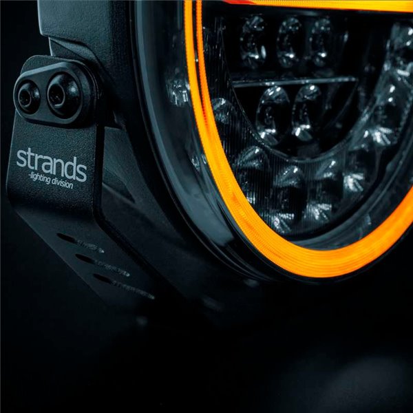 Faro LED largo alcance FIREFLY 9" 145W 12076Lm, 470m, luz blanca/ámbar, 50 puntos luz, ECE, R149 y R10