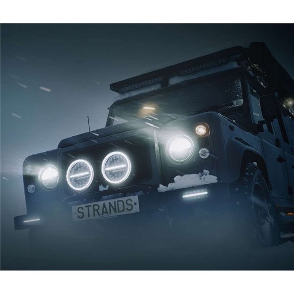 Phare LED longue portée FIREFLY 9" 145 W 12 076 lm, 470 m, lumière blanche/ambre, 50 faisceaux, ECE, R149 et R10