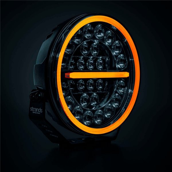 Faro LED largo alcance FIREFLY 9" 145W 12076Lm, 470m, luz blanca/ámbar, 50 puntos luz, ECE, R149 y R10