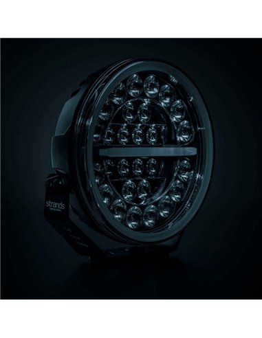 Phare LED longue portée FIREFLY 9" 145 W 12 076 lm, 470 m, lumière blanche/ambre, 50 faisceaux, ECE, R149 et R10