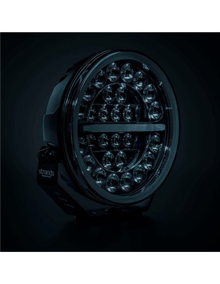 Phare LED longue portée FIREFLY 9" 145 W 12 076 lm, 470 m, lumière blanche/ambre, 50 faisceaux, ECE, R149 et R10