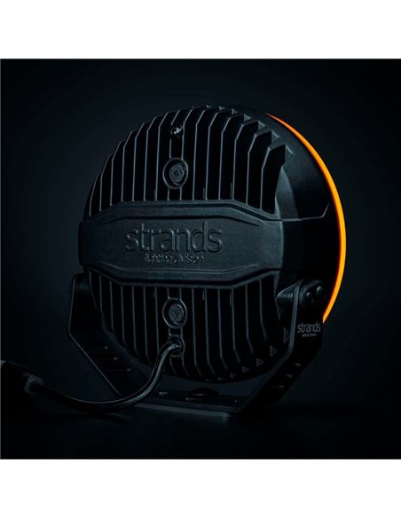 Faro LED largo alcance FIREFLY 9" 145W 12076Lm, 470m, luz blanca/ámbar, 50 puntos luz, ECE, R149 y R10