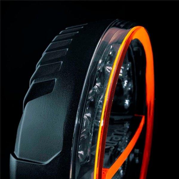 Faro LED largo alcance FIREFLY 9" 145W 12076Lm, 470m, luz blanca/ámbar, 50 puntos luz, ECE, R149 y R10