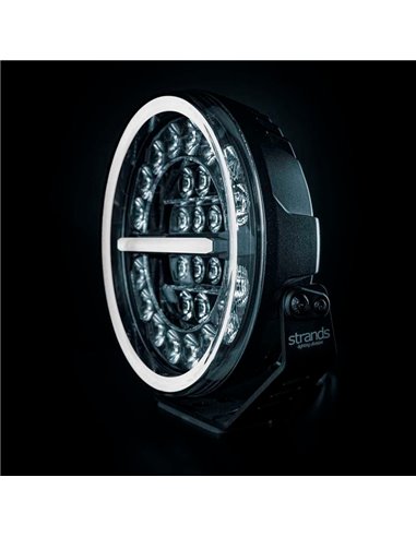 Farol de LED de longo alcance FIREFLY 9" 145 W 12076 lm, 470 m, luz branca/âmbar, 50 pontos de feixe, ECE, R149 e R10