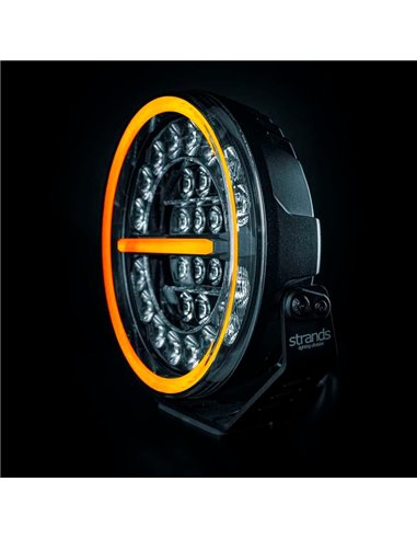 Faro LED largo alcance FIREFLY 9" 145W 12076Lm, 470m, luz blanca/ámbar, 50 puntos luz, ECE, R149 y R10