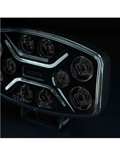 Faro LED largo alcance DARK KNIGHT INSANE 98W, 45 puntos de luz, 10500Lm, 437m, 3 funciones, ECE R7, R65, R112 2