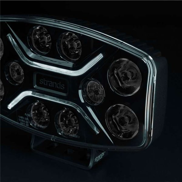 Faro LED largo alcance DARK KNIGHT INSANE 98W, 45 puntos de luz, 10500Lm, 437m, 3 funciones, ECE R7, R65, R112
