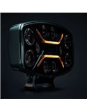 Faro LED largo alcance DARK KNIGHT INSANE 98W, 45 puntos de luz, 10500Lm, 437m, 3 funciones, ECE R7, R65, R112