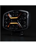 Faro LED largo alcance DARK KNIGHT INSANE 98W, 45 puntos de luz, 10500Lm, 437m, 3 funciones, ECE R7, R65, R112