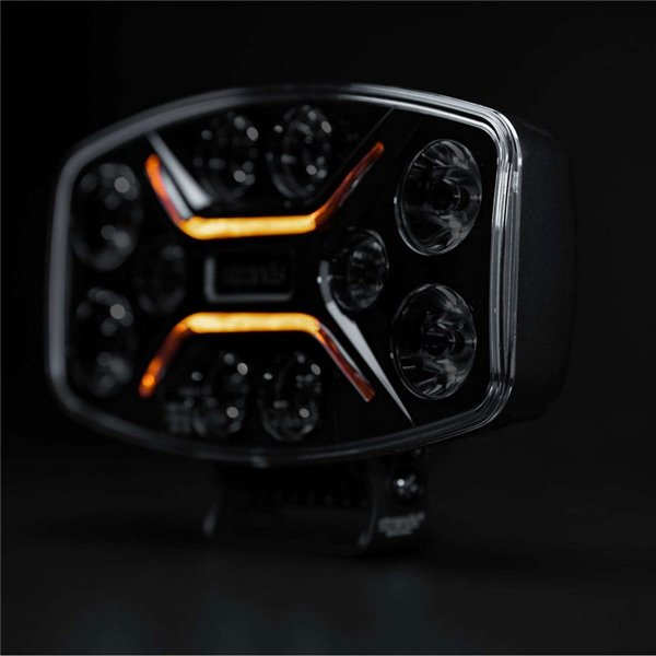 Faro LED largo alcance DARK KNIGHT INSANE 98W, 45 puntos de luz, 10500Lm, 437m, 3 funciones, ECE R7, R65, R112