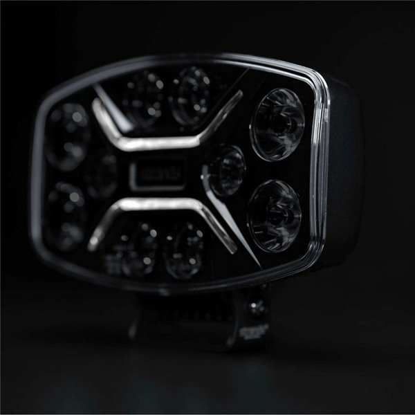 Faro LED largo alcance DARK KNIGHT INSANE 98W, 45 puntos de luz, 10500Lm, 437m, 3 funciones, ECE R7, R65, R112