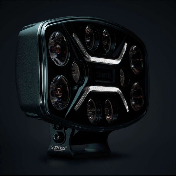 Faro LED largo alcance DARK KNIGHT INSANE 98W, 45 puntos de luz, 10500Lm, 437m, 3 funciones, ECE R7, R65, R112