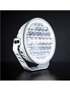 Faro LED largo alcance 9" 30 puntos de luz SIBERIA NR WHITE 145W, 13377Lm, 465m, luz blanca/ámbar, ECE R7, R112 y R10 2