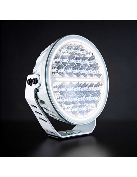 Faro LED largo alcance 9" 30 puntos de luz SIBERIA NR WHITE 145W, 13377Lm, 465m, luz blanca/ámbar, ECE R7, R112 y R10