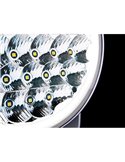 Faro LED largo alcance 9" 30 puntos de luz SIBERIA NR WHITE 145W, 13377Lm, 465m, luz blanca/ámbar, ECE R7, R112 y R10