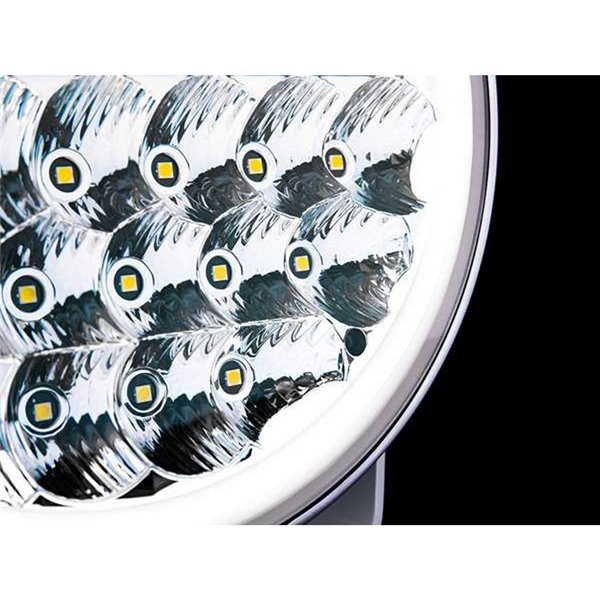 Faro LED largo alcance 9" 30 puntos de luz SIBERIA NR WHITE 145W, 13377Lm, 465m, luz blanca/ámbar, ECE R7, R112 y R10