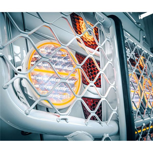 Phare LED 9", 30 faisceaux, SIBERIA NR WHITE, 145 W, 13 377 lm, 465 m, lumière blanche/ambre, ECE R7, R112 et R10