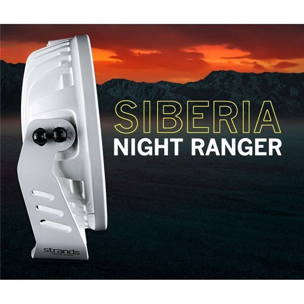 Faro LED largo alcance 9" 30 puntos de luz SIBERIA NR WHITE 145W, 13377Lm, 465m, luz blanca/ámbar, ECE R7, R112 y R10