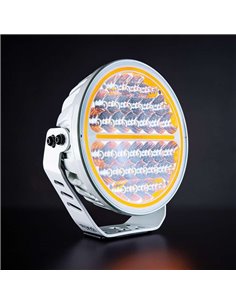 Faro LED largo alcance 9" 30 puntos de luz SIBERIA NR WHITE 145W, 13377Lm, 465m, luz blanca/ámbar, ECE R7, R112 y R10