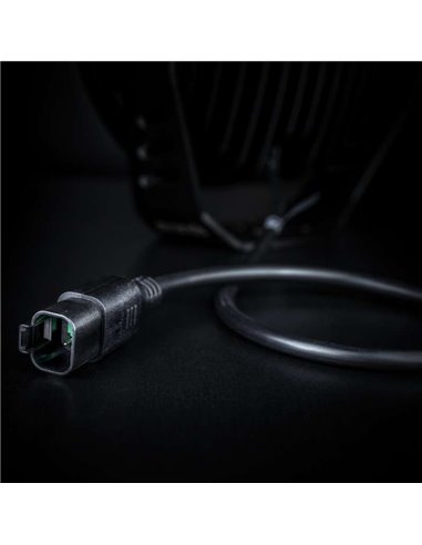 Farol de longo alcance SIBERIA NR 9" NIGHT RANGER 145W LED, 13377Lm, 465m, luz branca/âmbar, ECE R7 R112 R10