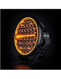 Faro LED largo alcance SIBERIA NR 9" NIGHT RANGER 145W, 13377Lm, 465m, luz blanca/ámbar, ECE R7 R112 R10