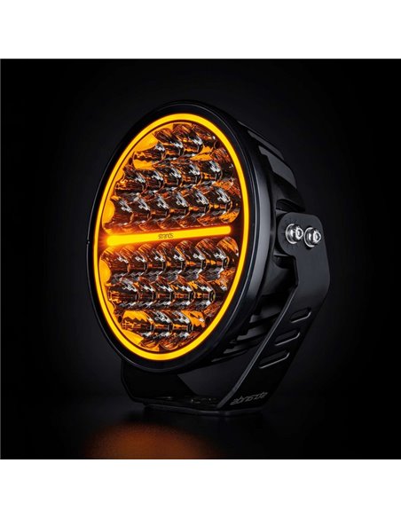 Faro LED largo alcance SIBERIA NR 9" NIGHT RANGER 145W, 13377Lm, 465m, luz blanca/ámbar, ECE R7 R112 R10