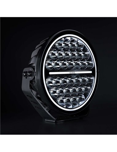Faro LED largo alcance SIBERIA NR 9" NIGHT RANGER 145W, 13377Lm, 465m, luz blanca/ámbar, ECE R7 R112 R10