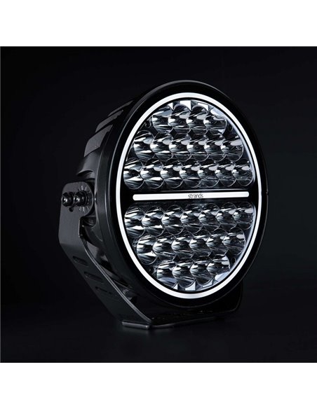 Faro LED largo alcance SIBERIA NR 9" NIGHT RANGER 145W, 13377Lm, 465m, luz blanca/ámbar, ECE R7 R112 R10